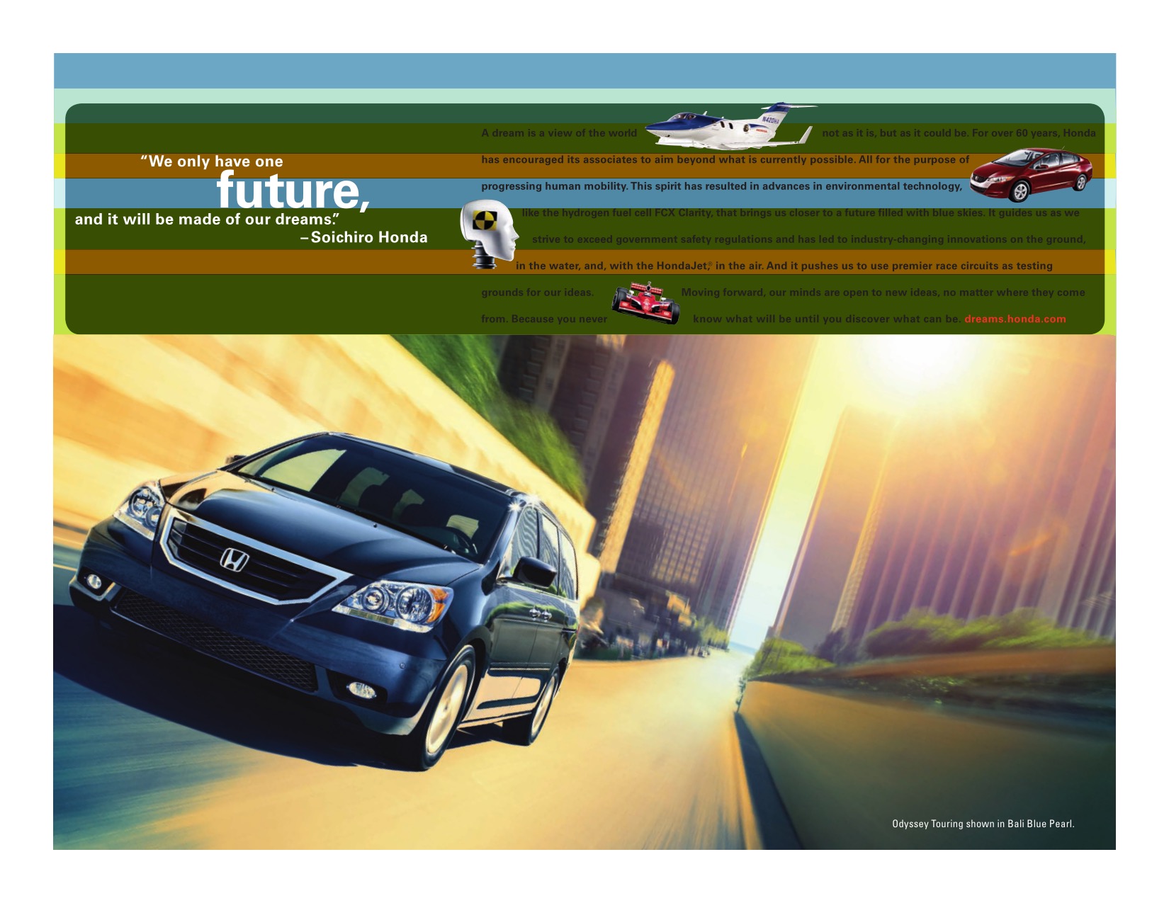 2010 Honda Odyssey Brochure Page 3